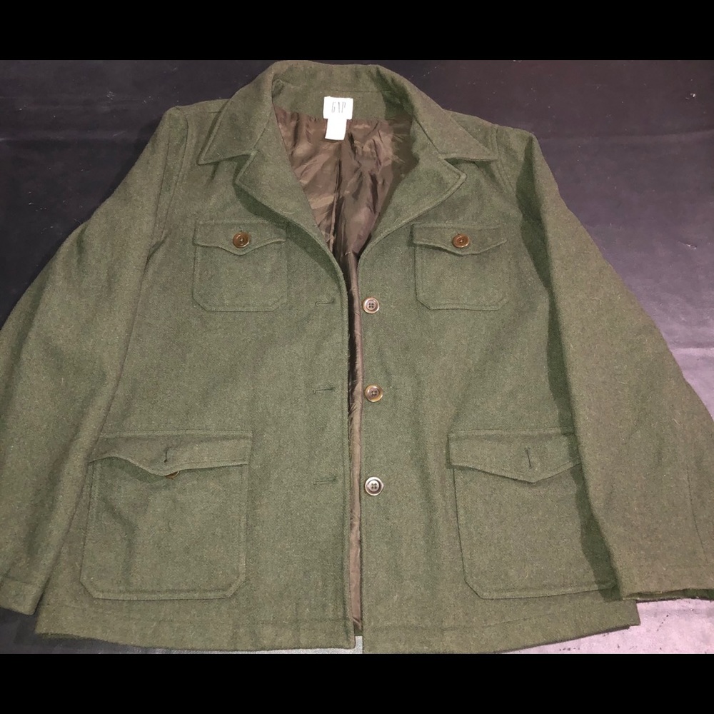Camo Green Gap Jacket